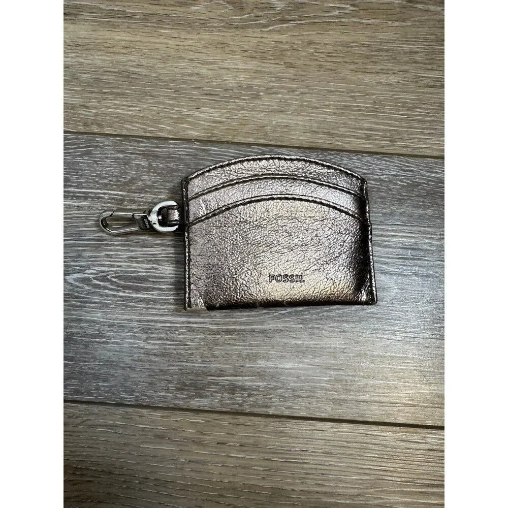 Fossil Metallic Card Wallet
